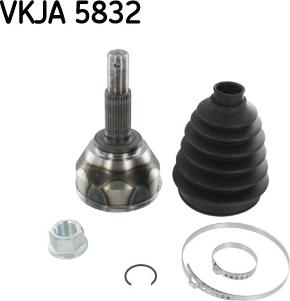 SKF VKJA 5832 - Nivelsarja, vetoakseli inparts.fi