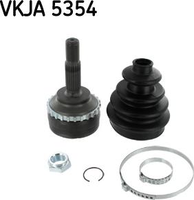 SKF VKJA 5354 - Nivelsarja, vetoakseli inparts.fi