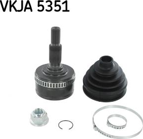 SKF VKJA 5351 - Nivelsarja, vetoakseli inparts.fi