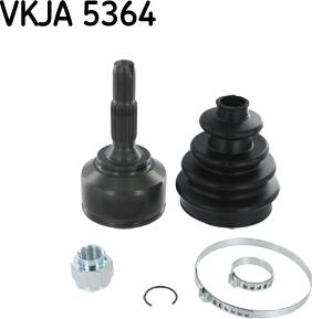 SKF VKJA 5364 - Nivelsarja, vetoakseli inparts.fi