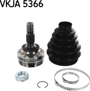 SKF VKJA 5366 - Nivelsarja, vetoakseli inparts.fi