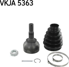 SKF VKJA 5363 - Nivelsarja, vetoakseli inparts.fi