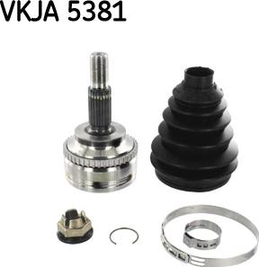 SKF VKJA 5381 - Nivelsarja, vetoakseli inparts.fi