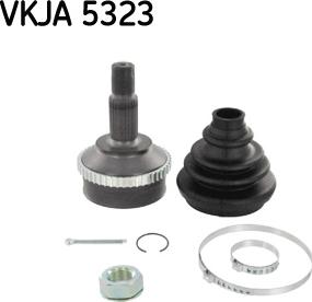 SKF VKJA 5323 - Nivelsarja, vetoakseli inparts.fi