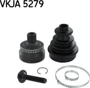 SKF VKJA 5279 - Nivelsarja, vetoakseli inparts.fi