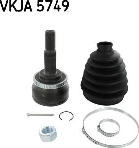 SKF VKJA 5749 - Nivelsarja, vetoakseli inparts.fi