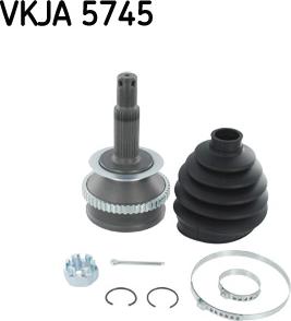 SKF VKJA 5745 - Nivelsarja, vetoakseli inparts.fi