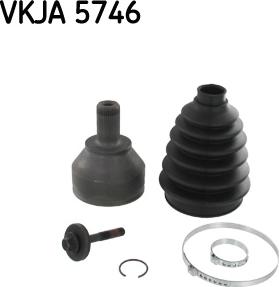 SKF VKJA 5746 - Nivelsarja, vetoakseli inparts.fi