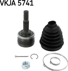 SKF VKJA 5741 - Nivelsarja, vetoakseli inparts.fi