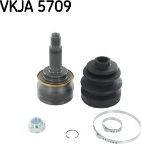 SKF VKJA 5709 - Nivelsarja, vetoakseli inparts.fi