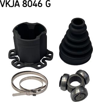 SKF VKJA 8046 G - Nivelsarja, vetoakseli inparts.fi