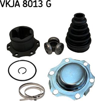 SKF VKJA 8013 G - Nivelsarja, vetoakseli inparts.fi