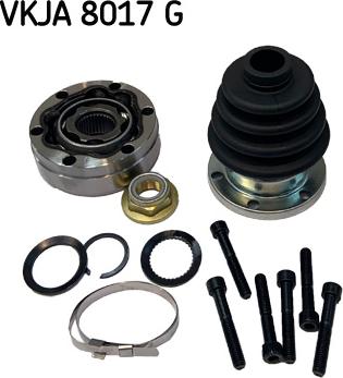 SKF VKJA 8017 G - Nivelsarja, vetoakseli inparts.fi