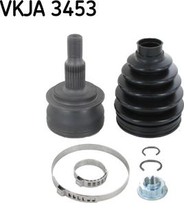 SKF VKJA 3453 - Nivelsarja, vetoakseli inparts.fi