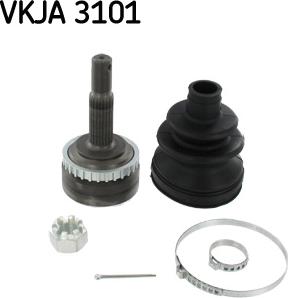 SKF VKJA 3101 - Nivelsarja, vetoakseli inparts.fi