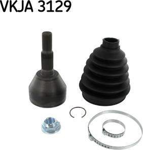 SKF VKJA 3129 - Nivelsarja, vetoakseli inparts.fi