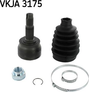 SKF VKJA 3175 - Nivelsarja, vetoakseli inparts.fi