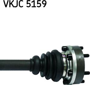 SKF VKJC 5159 - Vetoakseli inparts.fi