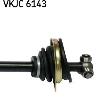 SKF VKJC 6143 - Vetoakseli inparts.fi