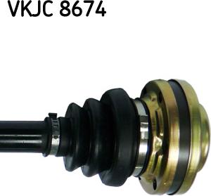 SKF VKJC 8674 - Vetoakseli inparts.fi