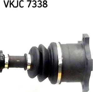 SKF VKJC 7338 - Vetoakseli inparts.fi