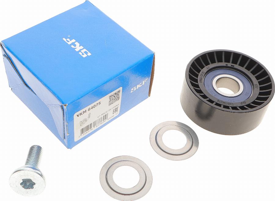 SKF VKM 64075 - Ohjainrulla, moniurahihna inparts.fi