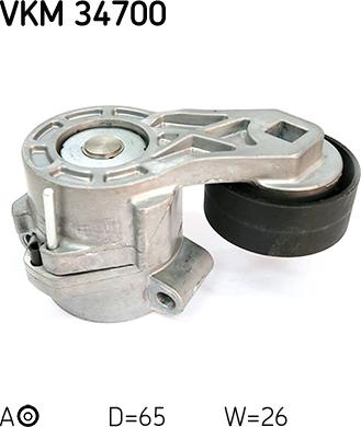 SKF VKM 34700 - Ohjainrulla, moniurahihna inparts.fi