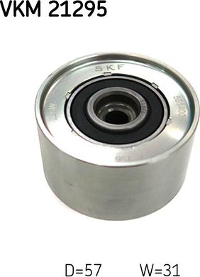 SKF VKM 21295 - Ohjainrulla, hammashihna inparts.fi