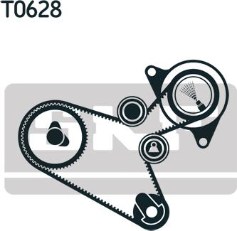 SKF VKMA 99004 - Hammashihnasarja inparts.fi