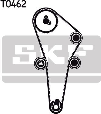 SKF VKMA 94609 - Hammashihnasarja inparts.fi