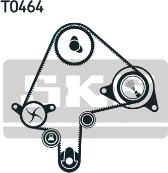 SKF VKMA 94611 - Hammashihnasarja inparts.fi