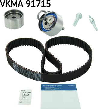 SKF VKMA 91715 - Hammashihnasarja inparts.fi