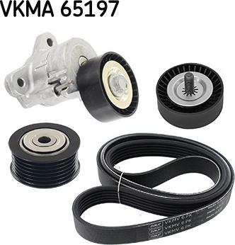 SKF VKMA 65197 - Moniurahihnasarja inparts.fi