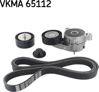 SKF VKMA 65112 - Moniurahihnasarja inparts.fi