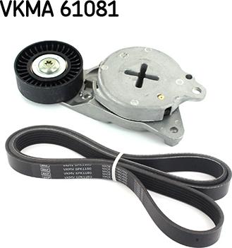 SKF VKMA 61081 - Moniurahihnasarja inparts.fi