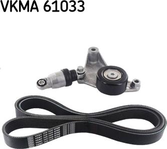 SKF VKMA 61033 - Moniurahihnasarja inparts.fi