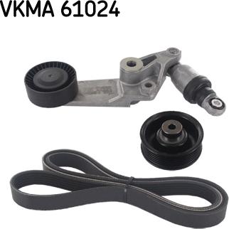 SKF VKMA 61024 - Moniurahihnasarja inparts.fi