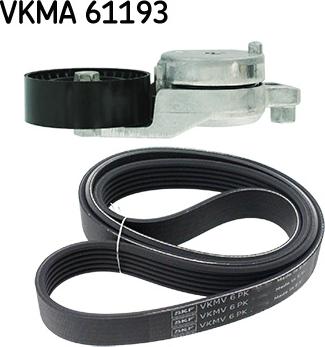 SKF VKMA 61193 - Moniurahihnasarja inparts.fi