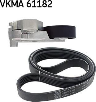 SKF VKMA 61182 - Moniurahihnasarja inparts.fi