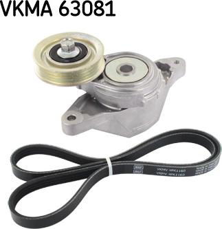 SKF VKMA 63081 - Moniurahihnasarja inparts.fi