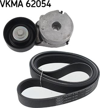 SKF VKMA 62054 - Moniurahihnasarja inparts.fi