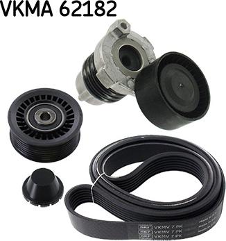 SKF VKMA 62182 - Moniurahihnasarja inparts.fi