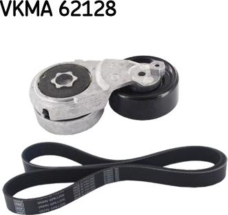 SKF VKMA 62128 - Moniurahihnasarja inparts.fi