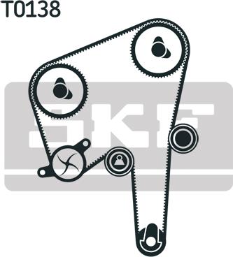 SKF VKMA 06560 - Hammashihnasarja inparts.fi