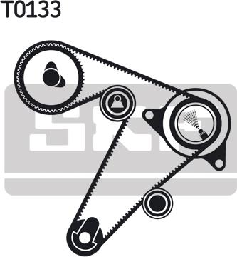 SKF VKMA 06501 - Hammashihnasarja inparts.fi