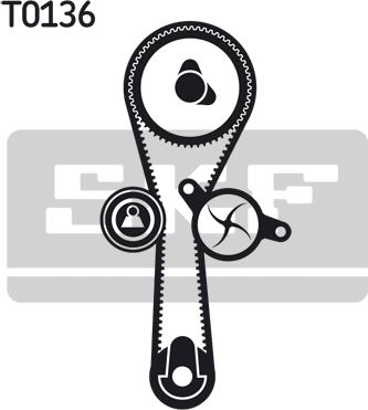 SKF VKMA 06010 - Hammashihnasarja inparts.fi