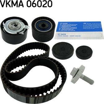 SKF VKMA 06020 - Hammashihnasarja inparts.fi