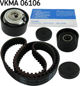 SKF VKMA 06106 - Hammashihnasarja inparts.fi