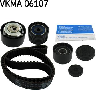 SKF VKMA 06107 - Hammashihnasarja inparts.fi