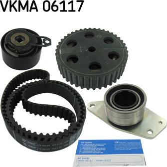 SKF VKMA 06117 - Hammashihnasarja inparts.fi